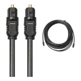 Cable Fibra Optica 10 Metros Audio Digital Garantizado