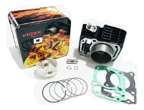 Kit Cilindro Completo Fz16 - Szr  Repotenciado A 200 Cc 