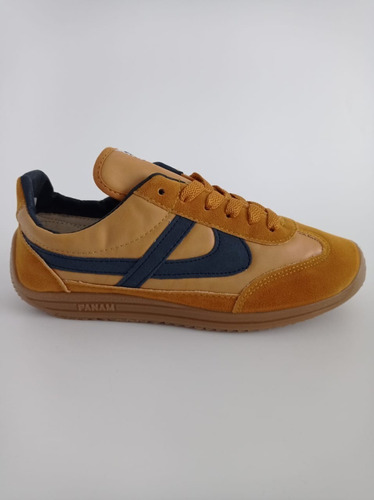 Tenis Unisex Panam 100% Original Color Ocre 