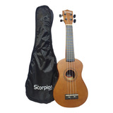 Ukelele Electroacústico Scorpion Soprano