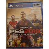 Juego Ps4 Pes 2019 Fisico