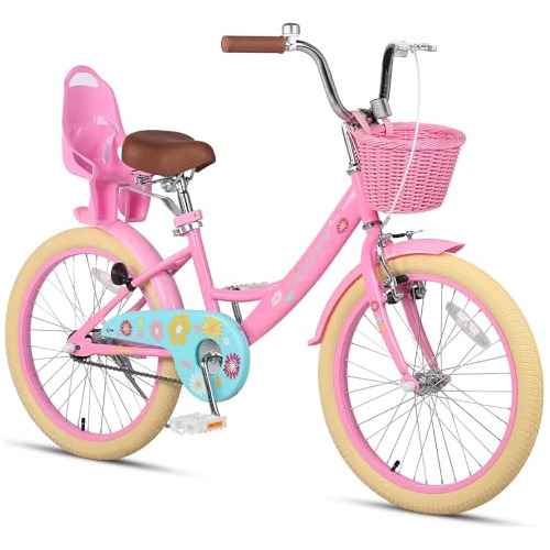 Bicicleta Para Niñas De 20 Pulgadas, Estilo Princesa