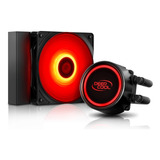 Water Cooler Deepcool Gammaxx L120t Red 120mm Intel Amd Led Vermelho
