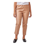 Pantalon Calza Tiro Alto De Cuerina Engomado Talles Grandes