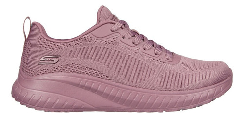 Tenis Skechers Mujer 117209 Frambuesa Bobs Moda Memory Foam