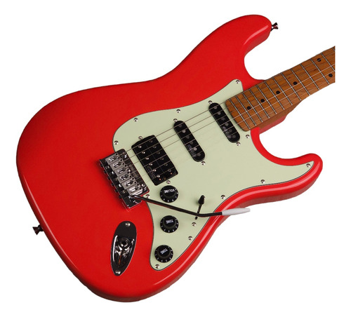 Guitarra Benson Hardy 902 Fiesta Red Hss