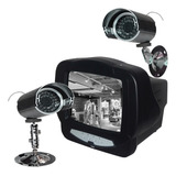 J R Kit De Cctv Monitor 9 Pulgadas Y 2 Cámaras Inalámbricas