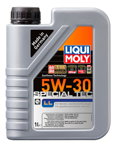 Specialtec 5w30 Aceite Sintetico Para Motores Liqui Moly 1lt