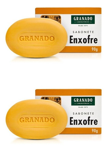 Kit Com 2 Sabonete Granado Enxofre 90g
