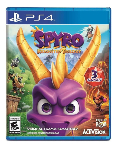 Jogo Spyro Reignited Trilogy - Ps4  - Novo