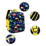 Mochila Escolar Guardería Passeio Preescolar Infantil Dino 1