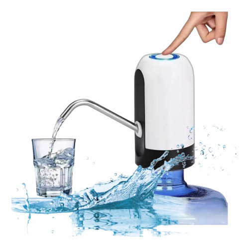 Dispenser Agua Automatico Bomba Recargable Bidones Usb X10 U