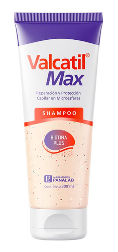Valcatil Max Shampoo Anticaída 300ml Reparador Protector