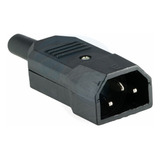 Conector Macho Interlock Tipo Pc Ups Iec C14  Para Cable X6