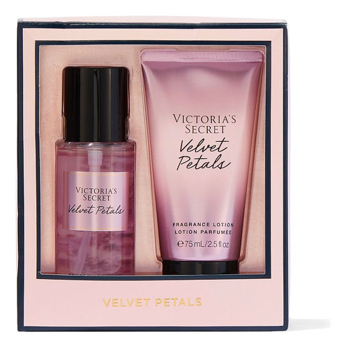 Victoria's Secret Velvet Petals Set Body Splash Y Crema