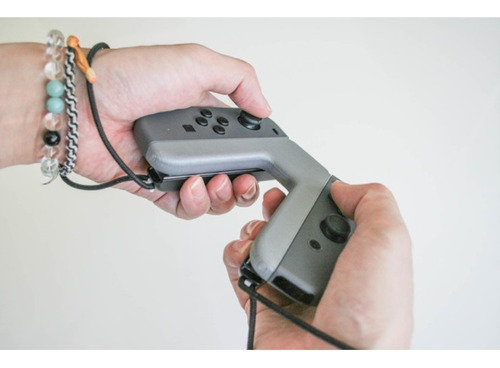 Suporte Nintendo Switch Joy-con Grip Formato V Impressão 3d