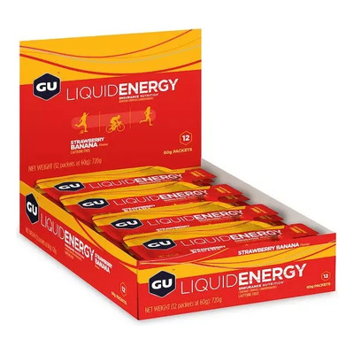 Gel Running Gu Energy Liquid Energy Strawberry-banana Caja 1 | Envío gratis
