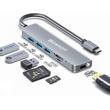 Hub Usb Tipo C Adaptador 4k Hdmi Usb 3.0 Para Portátiles