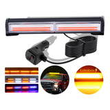 Barra Torreta Estrobo Codigo Leds Cob Policia 30w Conmutable