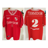 Camiseta De Independiente Topper Usada En Juego Clausura2000