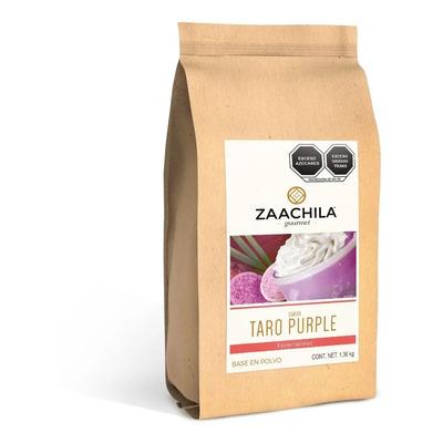 Zaachila Gourmet Taro Purple Frappe \u002F Caliente 1.36kg | Envío gratis