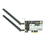 2x Placa Wifi Para Desktop Intel Dual Band 5ghz 867mbps + Bt