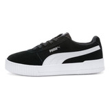 Tenis Para Mujer Puma Carina Color Negro/plateado - Adulto 24 Mx