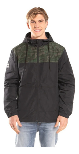 Campera Rompeviento Hombre Rusty Infraux Windbreaker