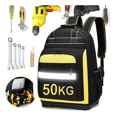 Bolsa Capacidad Mochila Herramientas Con Base De Plástico | Envío gratis