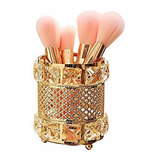 Soporte De Pincel De Maquillaje Cy Craft Gold, Organizador D