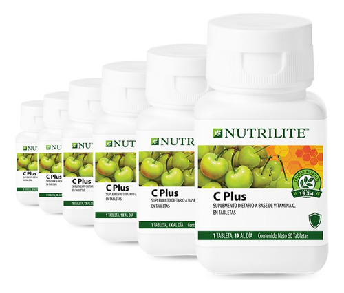 Vitamina C Plus Nutrilite - Pack X6