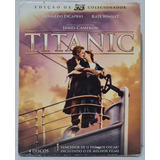 Blu-ray + 3d Titanic - Edição De Colecionador (04 Discos)