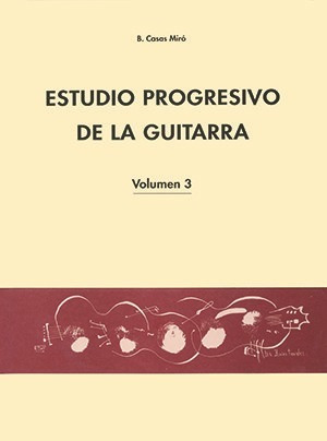 Libro Estudio Progresivo De La Guitarra Vol. 3 - Casas Mi...