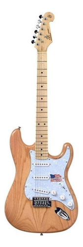 Guitarra Stratocaster Sx Swamp Ash Sst Ash Na Ash Series