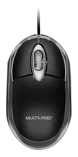 Kit Com 10 Und Mouse Óptico Usb Preto - Mo300 Multilaser Pc