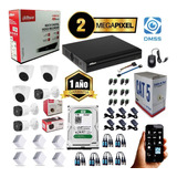 Cctv Kit Dahua Xvr 8ch + 6 Camaras 1080p Full Hd + Disco 1tb