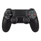 Controle Ps4 Preto Sem Fio Compatível Com Playstation 4 E Pc