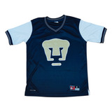 Jersey Pumas Unam Retro Manga Corta  Sin Numero Envio Gratis