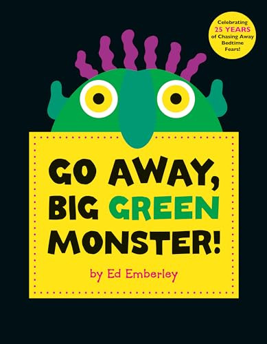 Go Away Big Green Monster - Hb - Emberley Ed