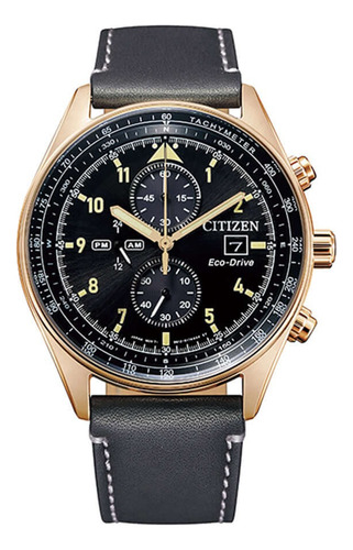 Reloj Citizen Crono Eco Drive Ca0773-15e Agente Oficial M