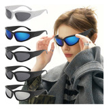 5pz Gafas De Sol Ovaladas Accesorios Moda Mujer Hombre Lente