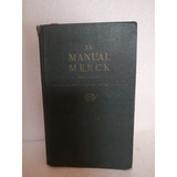 Antiguo Libro Manuel De Merck Sexta Edición 1978 Original 