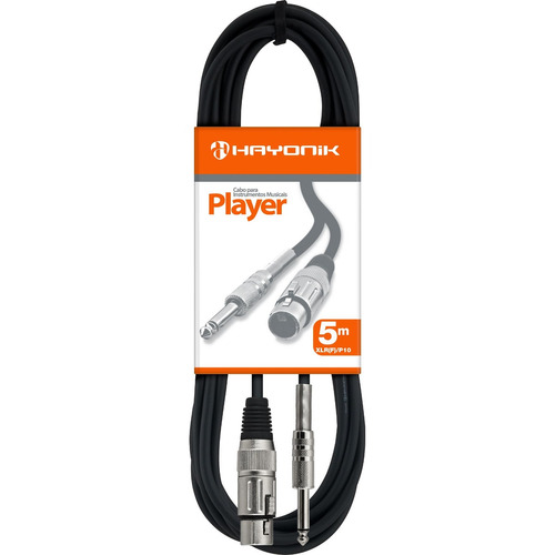 Cabo Microfone Xlr(f) X P10 5m Player Hayonik Mod 51244