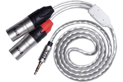 Lyxpro Y-cable 3.5mm Trs Male To 2 Xlr Male Stereo Audio Y-s