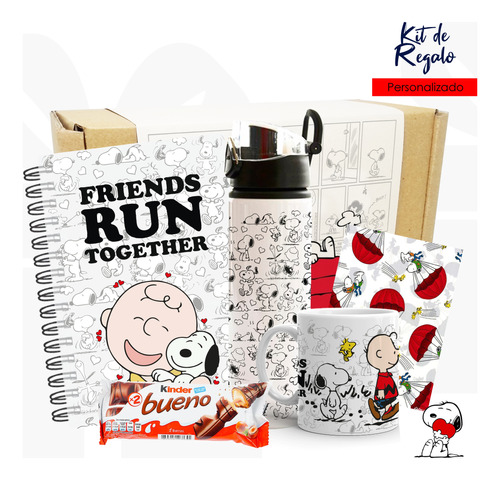 Mug Snoopy / Kit De Regalo Snoopy / Peanuts