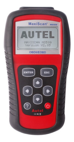 Scanner Automotriz Autel Maxiscan Ms509 Obd2/eobd