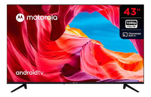 Smart Tv Motorola 43 Pulgadas 91mt43e3a Android Tv Full Hd P