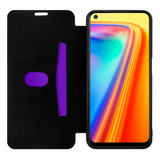 Capinha Capa Case Carteira Aveludada Para Realme 7 Tela 6.5