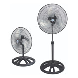 Ventilador De Pedestal Y Mesa Mytek 18 Metálico 3386 2 En 1