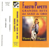Cassette Orig. Fausto Papetti Grandes Hits Del Saxo De Oro